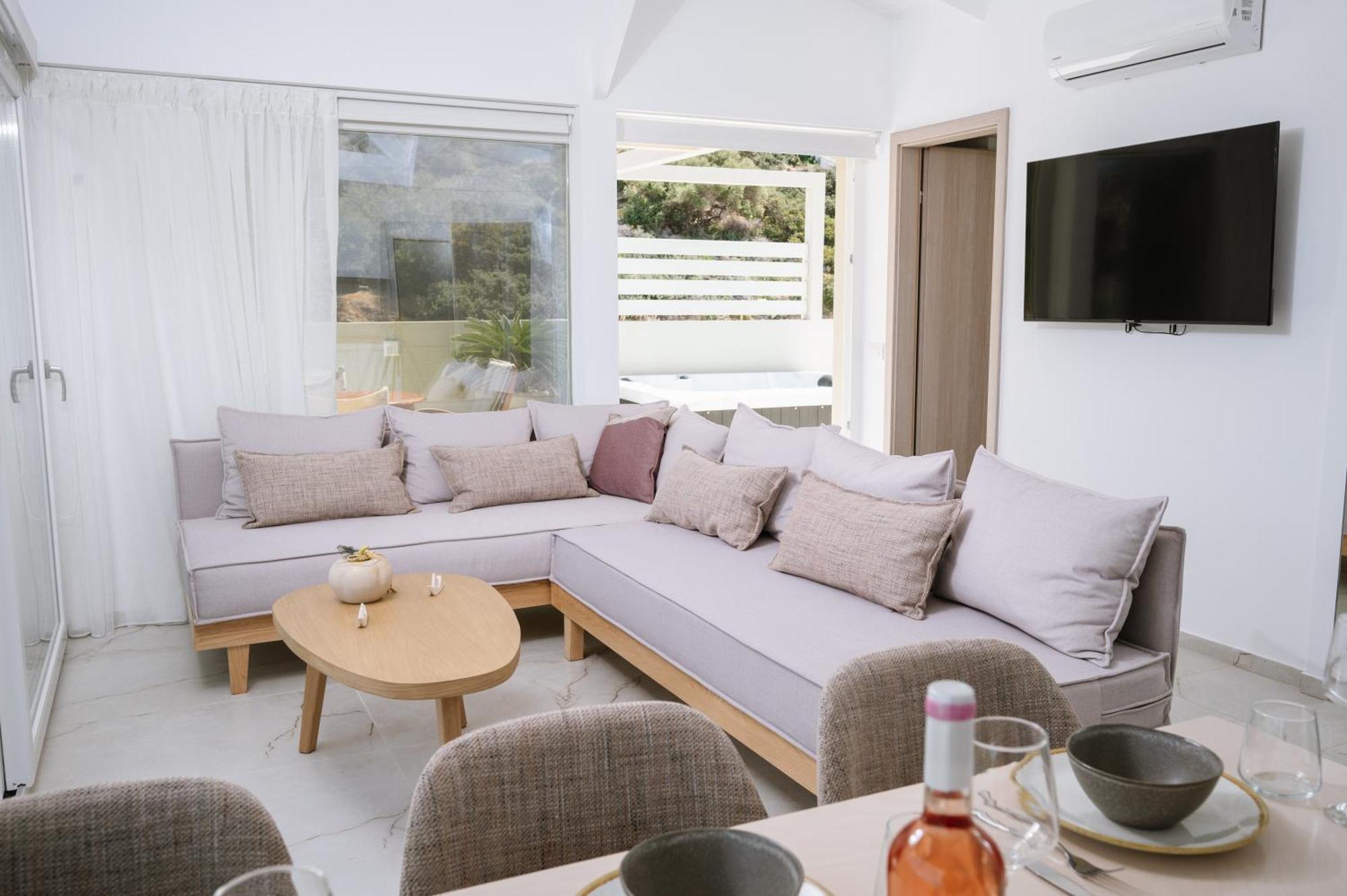 Dora Apartments Agia Pelagia Exteriör bild